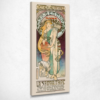 La Samaritana 1897 Alphonse Mucha amu62 quadro stampato su tela