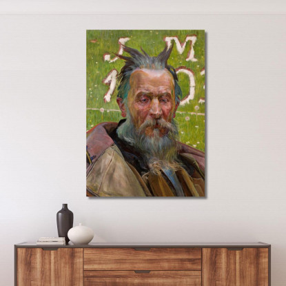 Mosé Jacek Malczewski jml58 quadro stampato su tela