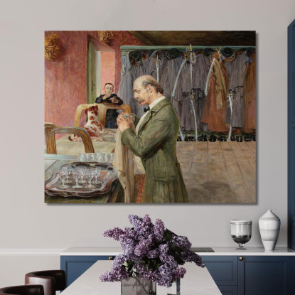 La Mia Vita Sezione Centrale Del Trittico Jacek Malczewski jml62 quadro stampato su tela