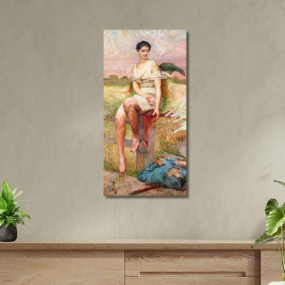 Nike Delle Legioni Jacek Malczewski jml68 quadro stampato su tela