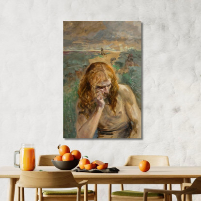 San Giovanni Battista Jacek Malczewski jml127 quadro stampato su tela