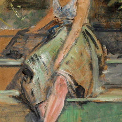 Studio Di Una Ragazza Jacek Malczewski jml130 quadro stampato su tela