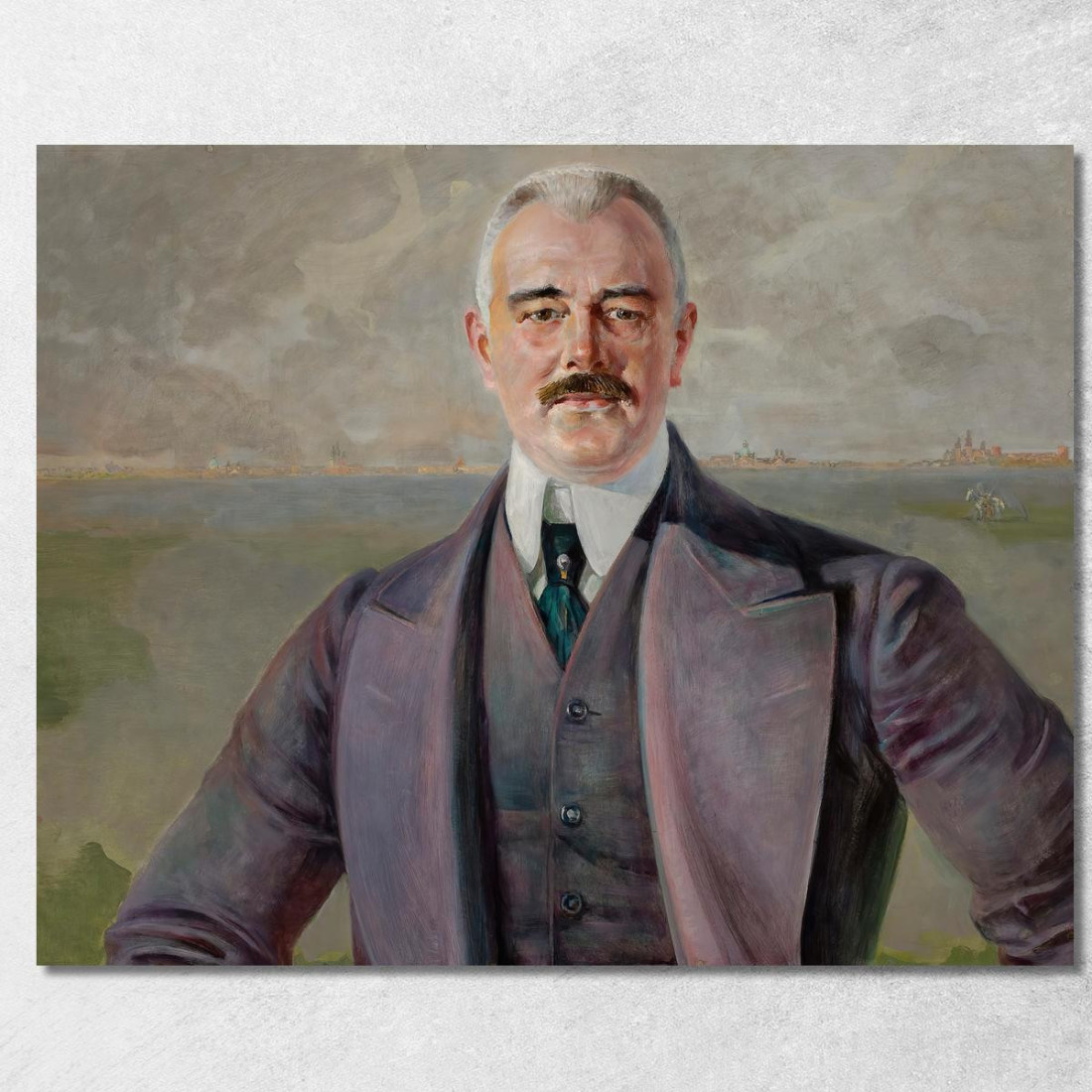 Ritratto Di J. Armolowicz Jacek Malczewski jml160 quadro stampato su tela