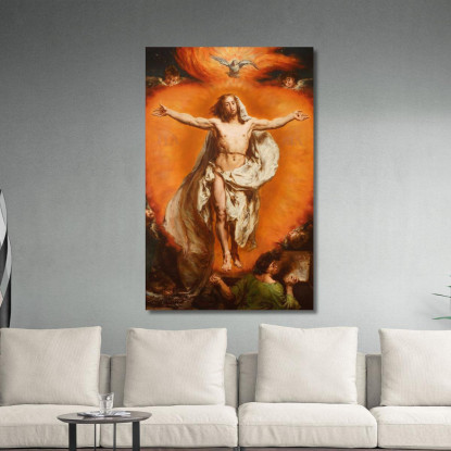 Ascensione Jan Matejko jmt3 quadro stampato su tela
