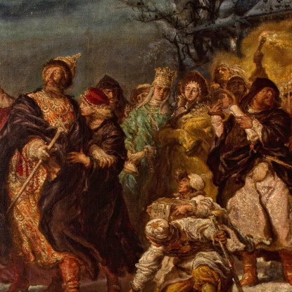 Ivan Il Terribile Jan Matejko jmt14 quadro stampato su tela