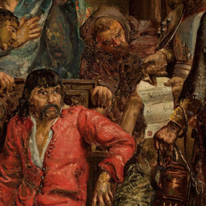 Macko Borkowic Jan Matejko jmt21 quadro stampato su tela