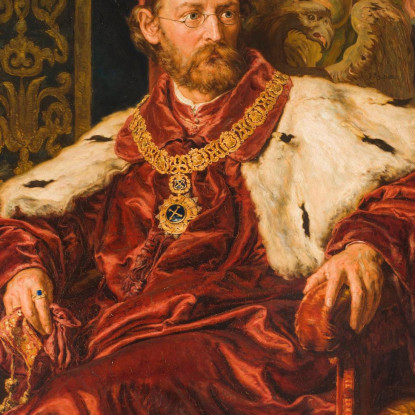 Ritratto Di Jozef Szujski Jan Matejko jmt36 quadro stampato su tela