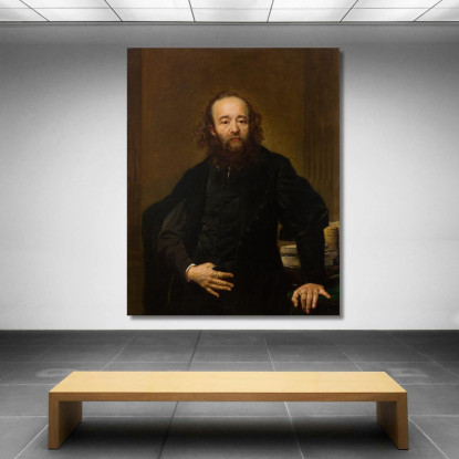 Ritratto Di Leonard Serafinski Jan Matejko jmt40 quadro stampato su tela