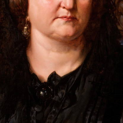 Ritratto Di Pauiina Giebultowska Jan Matejko jmt48 quadro stampato su tela