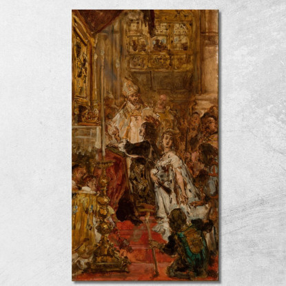 I Voti Di Giovanni Casimiro Jan Matejko jmt55 quadro stampato su tela