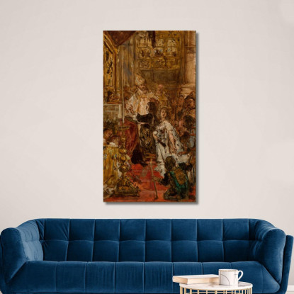 I Voti Di Giovanni Casimiro Jan Matejko jmt55 quadro stampato su tela
