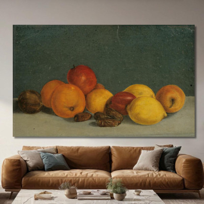 Ancora Vita Con La Frutta Jan Matejko jmt59 quadro stampato su tela