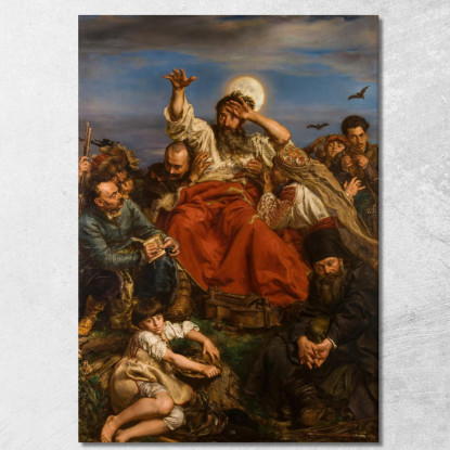 Wernyhora Jan Matejko jmt68 quadro stampato su tela