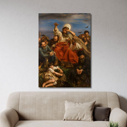Wernyhora Jan Matejko jmt68 quadro stampato su tela