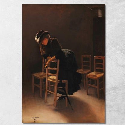 Preghiera Jean Béraud jbr37 quadro stampato su tela