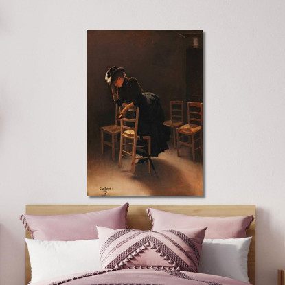 Preghiera Jean Béraud jbr37 quadro stampato su tela