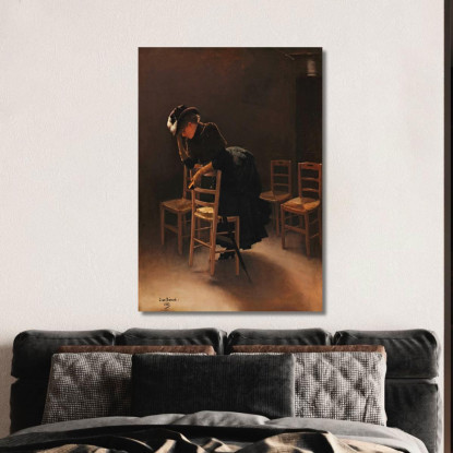 Preghiera Jean Béraud jbr37 quadro stampato su tela