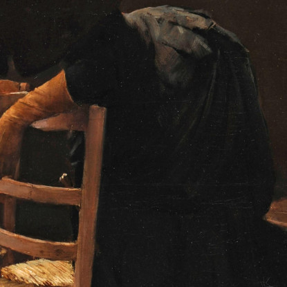 Preghiera Jean Béraud jbr37 quadro stampato su tela