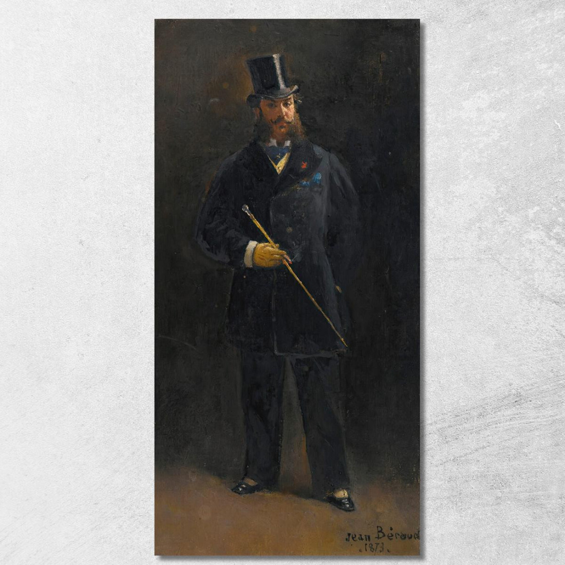 Il Gentiluomo Jean Béraud jbr58 quadro stampato su tela
