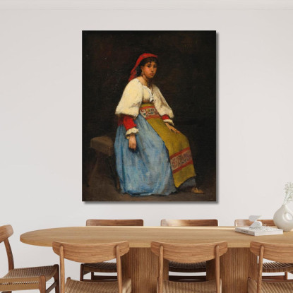 L'Italiano Jean Béraud jbr78 quadro stampato su tela