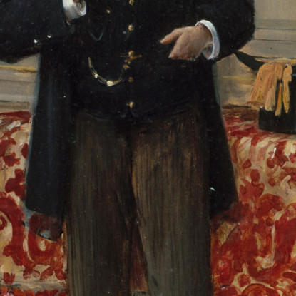 Ritratto Di Edmond Taigny Jean Béraud jbr84 quadro stampato su tela
