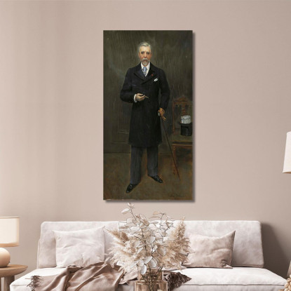 Ritratto Di Sir Campbell Clarke Jean Béraud jbr87 quadro stampato su tela