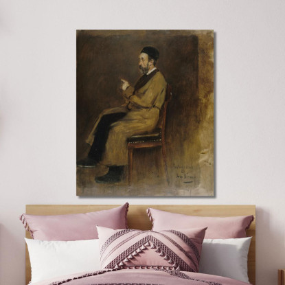 Ritratto Di Jean-Jacques Weiss Jean Béraud jbr107 quadro stampato su tela