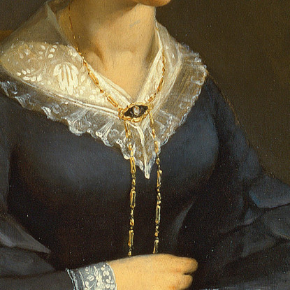 Signora Valmont Jean-François Millet jfm36 quadro stampato su tela