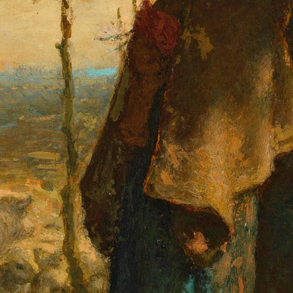 La Pastorella Jean-François Millet jfm73 quadro stampato su tela