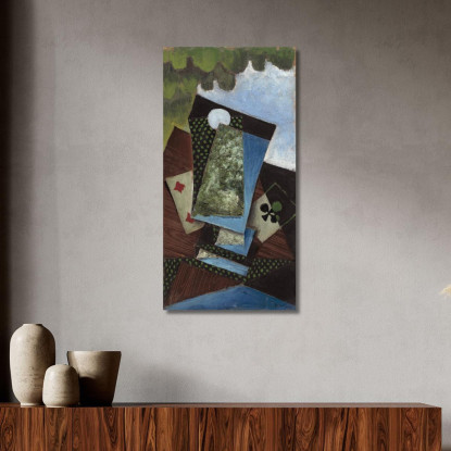 Asso Di Fiori E Quattro Di Quadri Juan Gris jgr3 quadro stampato su tela
