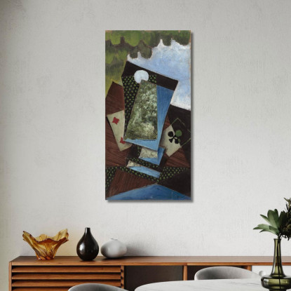 Asso Di Fiori E Quattro Di Quadri Juan Gris jgr3 quadro stampato su tela