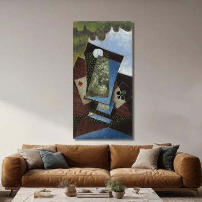 Asso Di Fiori E Quattro Di Quadri Juan Gris jgr3 quadro stampato su tela