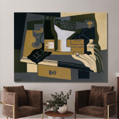 Macinacaffè Juan Gris jgr17 quadro stampato su tela