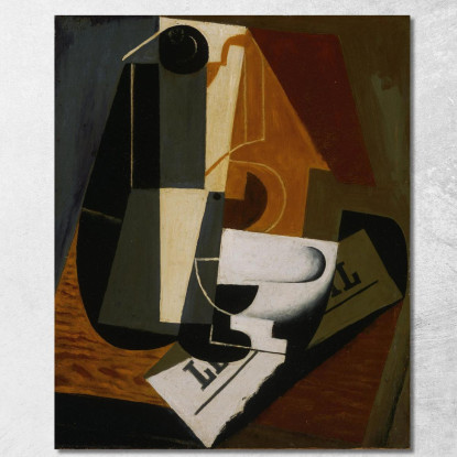 Caffettiera Juan Gris jgr18 quadro stampato su tela