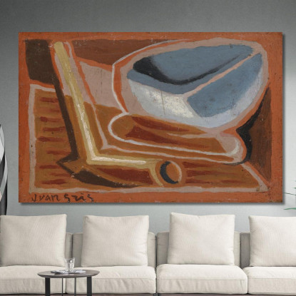 La Ciotola Juan Gris jgr39 quadro stampato su tela