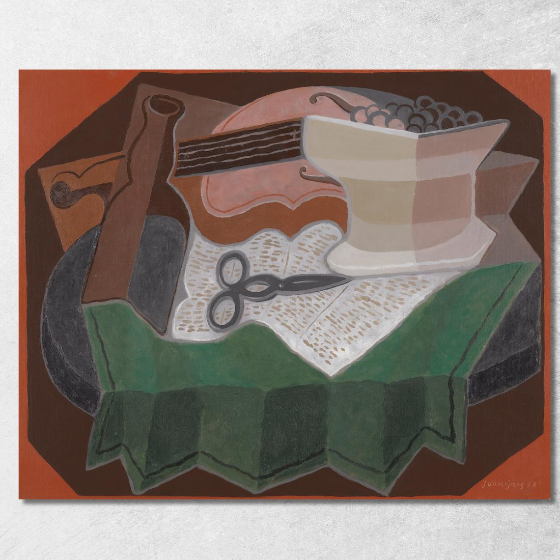 Le Forbici Juan Gris jgr46 quadro stampato su tela