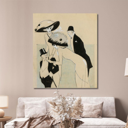 I Nani Juan Gris jgr49 quadro stampato su tela