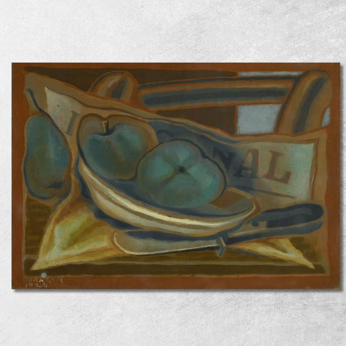 Mele Juan Gris jgr50 quadro stampato su tela