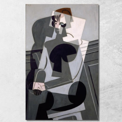 Ritratto Di Josette Gris Juan Gris jgr57 quadro stampato su tela