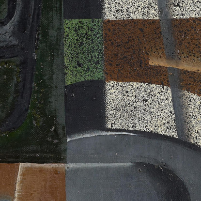 Natura Morta Con Lavagna Juan Gris jgr59 quadro stampato su tela
