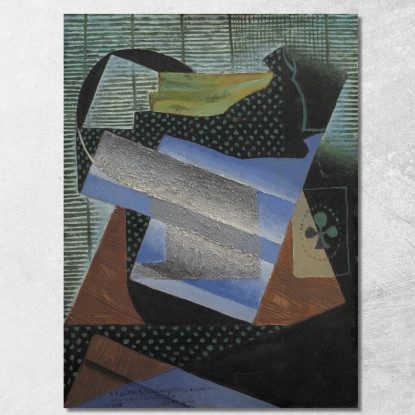 Natura Morta Juan Gris jgr62 quadro stampato su tela