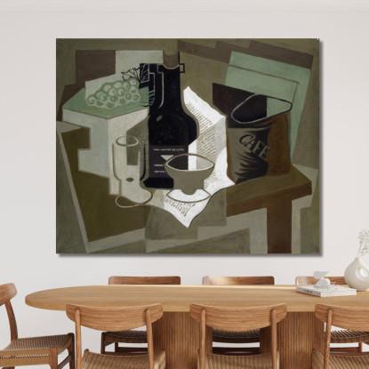 La Borsa Del Caffè Juan Gris jgr65 quadro stampato su tela