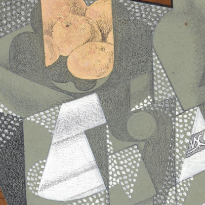 La Ciotola Di Frutta Juan Gris jgr68 quadro stampato su tela