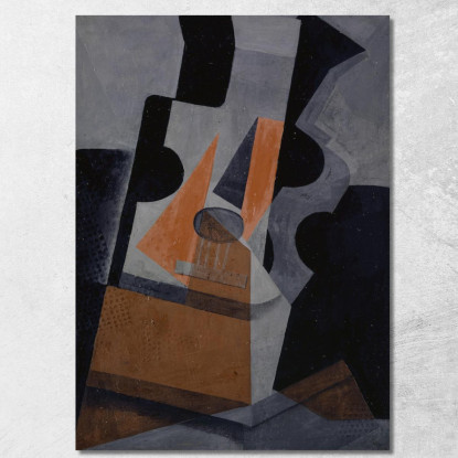 La Chitarra Natura Morta Con Chitarra Juan Gris jgr69 quadro stampato su tela