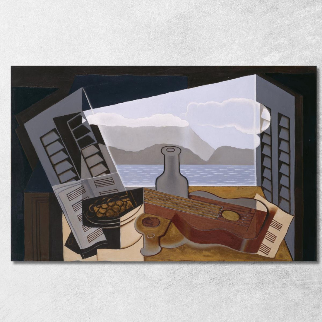 La Finestra Aperta Juan Gris jgr70 quadro stampato su tela