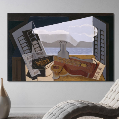 La Finestra Aperta Juan Gris jgr70 quadro stampato su tela