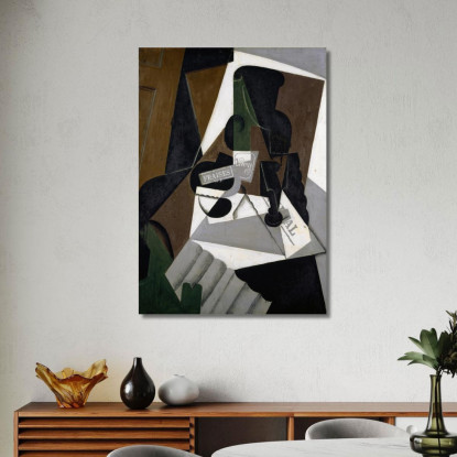 Il Vasetto Di Marmellata Di Fragole Juan Gris jgr71 quadro stampato su tela