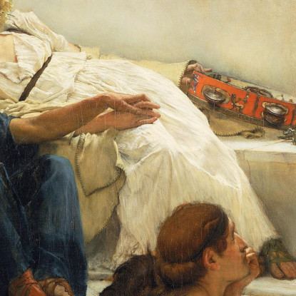 Una Lettura Da Omero Lawrence Alma-Tadema lat7 quadro stampato su tela