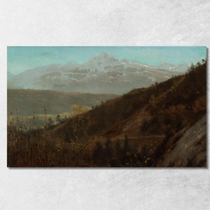 Paesaggio Montano Lawrence Alma-Tadema lat28 quadro stampato su tela