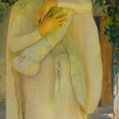 Madonna Della Treille Pascal Dagnan Bouveret pdb16 quadro stampato su tela